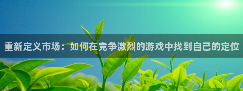 广州im电竞网络科技有限公司：重新定义市场：如何在竞争激烈的游戏中找到自己的定位